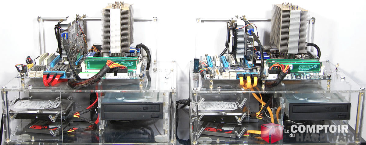 configurations de test AM3 / LGA1156