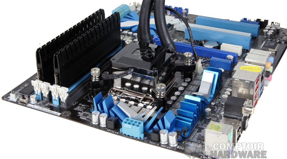 Bloc en place sur LGA115X