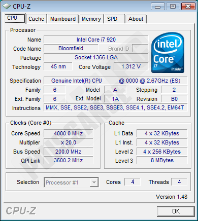 dossier core i7 puissance-pc 920 overclocké