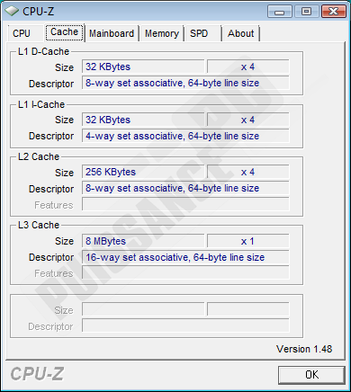 article core i7 puissance-pc qpi cpuz caches