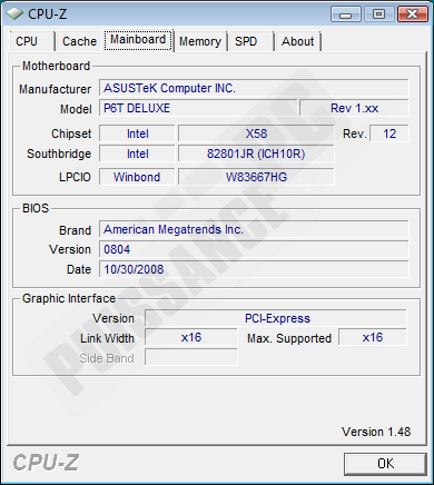 article core i7 puissance-pc cpuz p6t deluxe