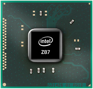 Intel Z87 recto