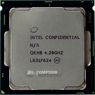 Intel Core i7-7700K face avant