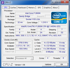 CPUZ i7-2600K [cliquer pour agrandir]