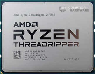 Threadripper 2970WX face avant [cliquer pour agrandir]