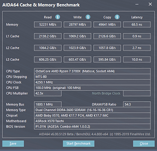 DDR4 @ 3600 MHz [cliquer pour agrandir]