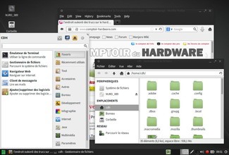 Manjaro sous XFCE [cliquer pour agrandir]