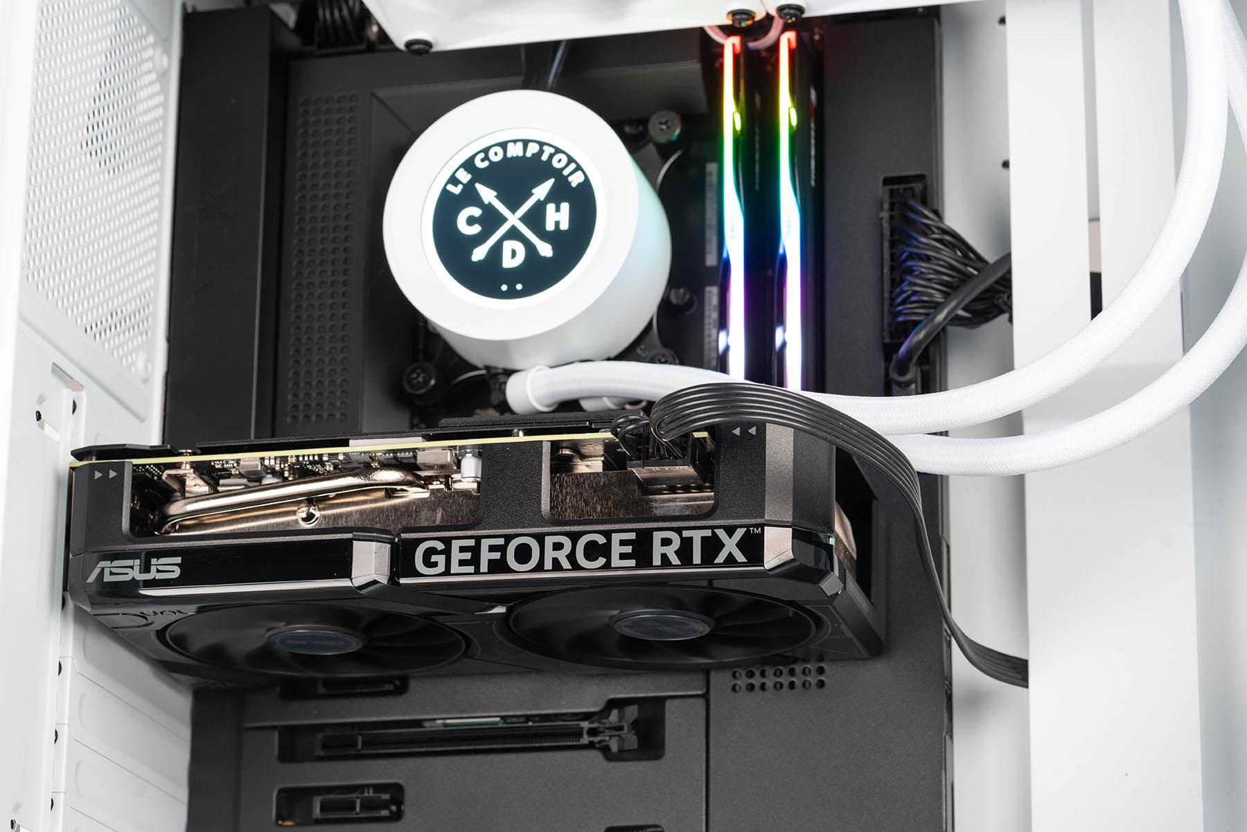asus rtx 4060 ti dual ssd boitier