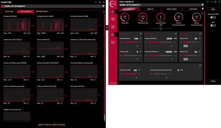 Asus GPU Tweak III [cliquer pour agrandir]