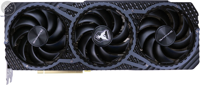 Gainward RTX 4070 Ti Phoenix Golden Sample : face avant [cliquer pour agrandir]