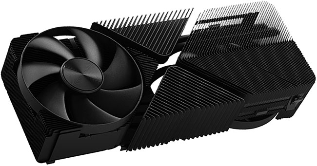 RTX 4090 FE : le radiateur [cliquer pour agrandir]