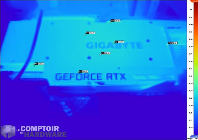 gigabyte rtx 3080 ti eagle- image ir au repos [cliquer pour agrandir]