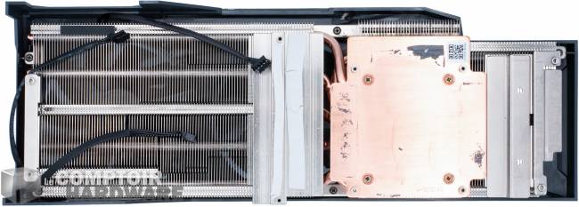 gigabyte rtx 3080 ti eagle - zoom sur le radiateur [cliquer pour agrandir]