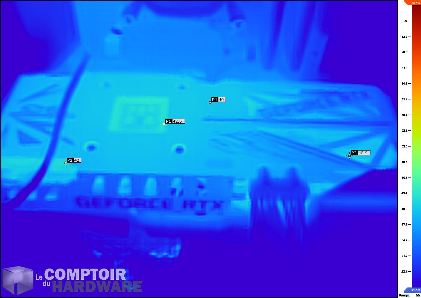 inno3d rtx 3080 ichill x3 - image IR au repos