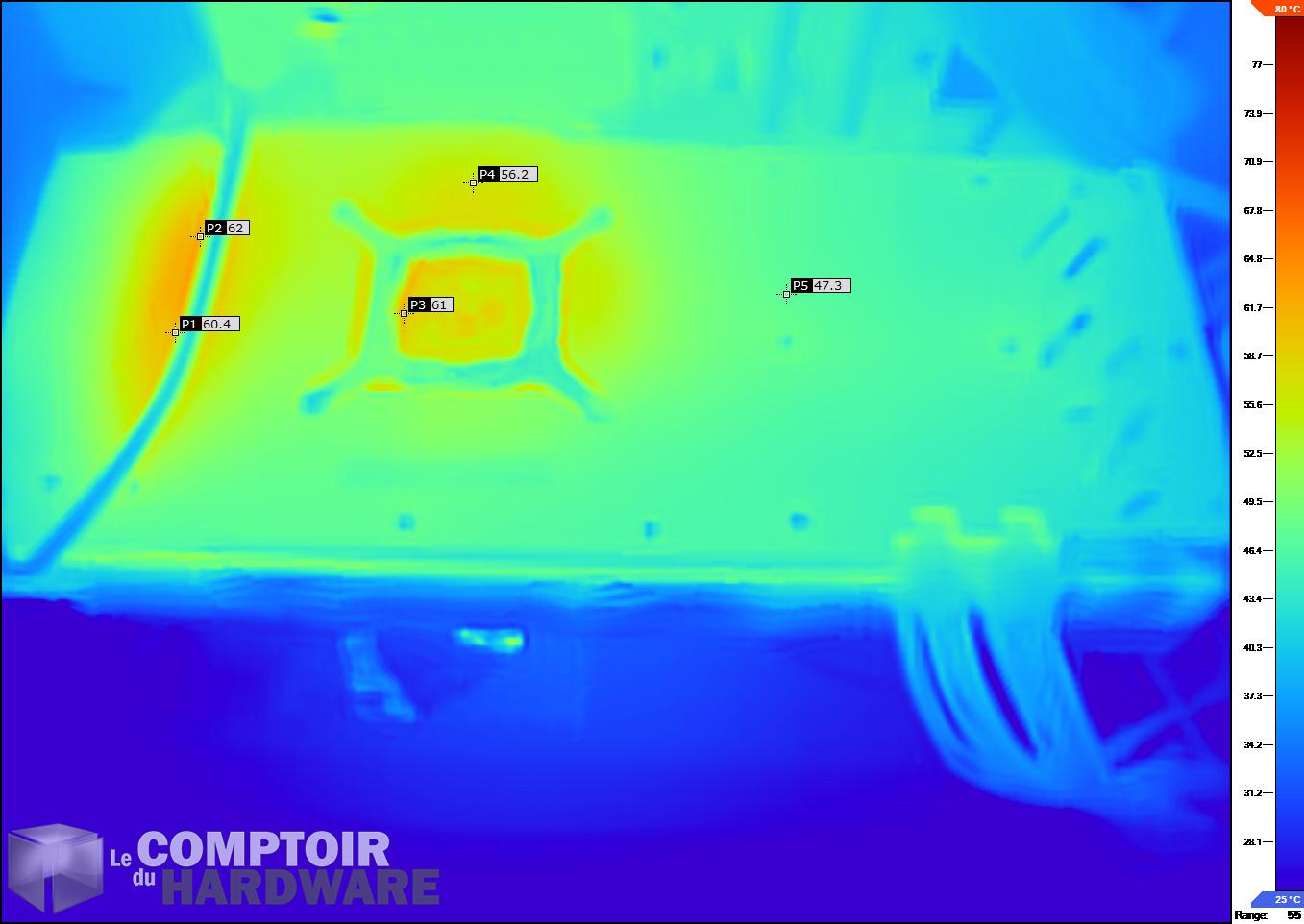 msi rtx 3060 gaming x trio - image IR en charge