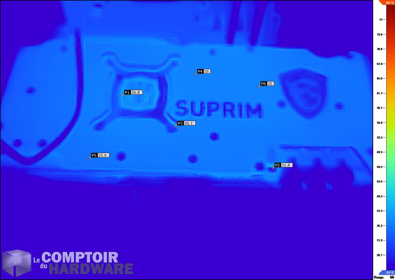 rtx 3090 suprim x - image ir au repos