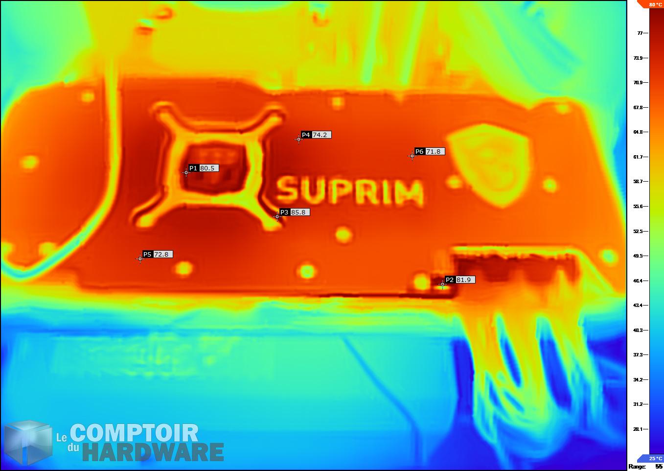 rtx 3090 suprim x - image ir en mode silent
