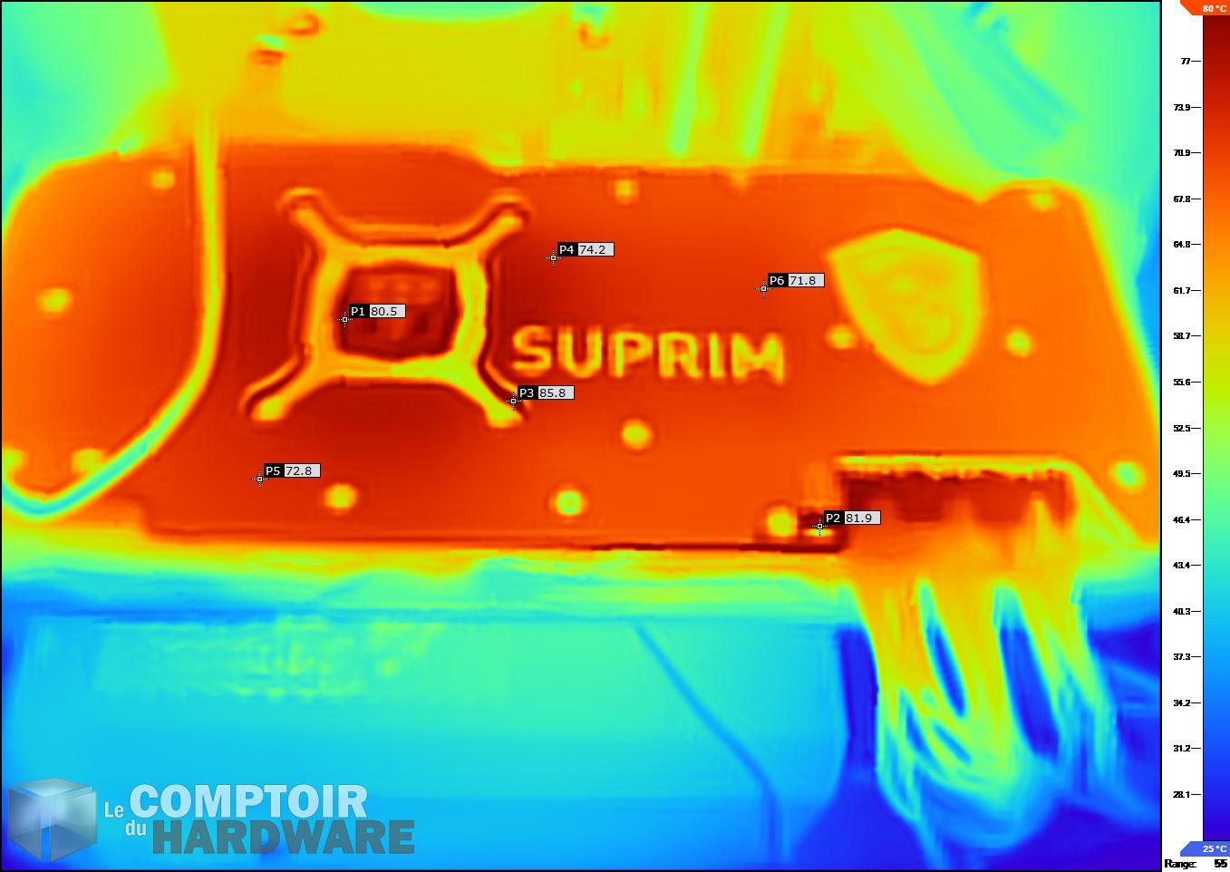 rtx 3090 suprim x - image ir en mode silent