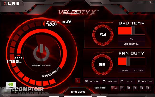 pny rtx 3070 xlr8 gaming revel epic-x - velocityx