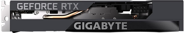 Gigabyte RTX 3050 Eagle : alimentation [cliquer pour agrandir]