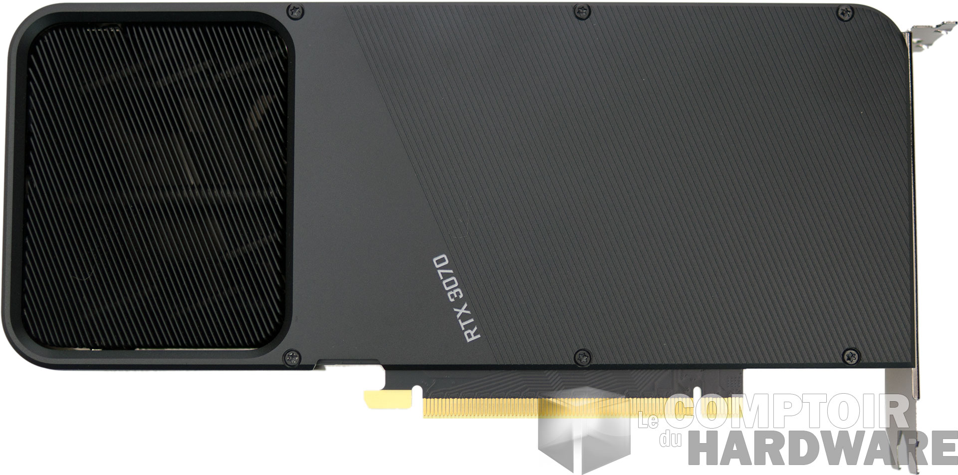 GeForce RTX 3070 Founders Edition : face arrière