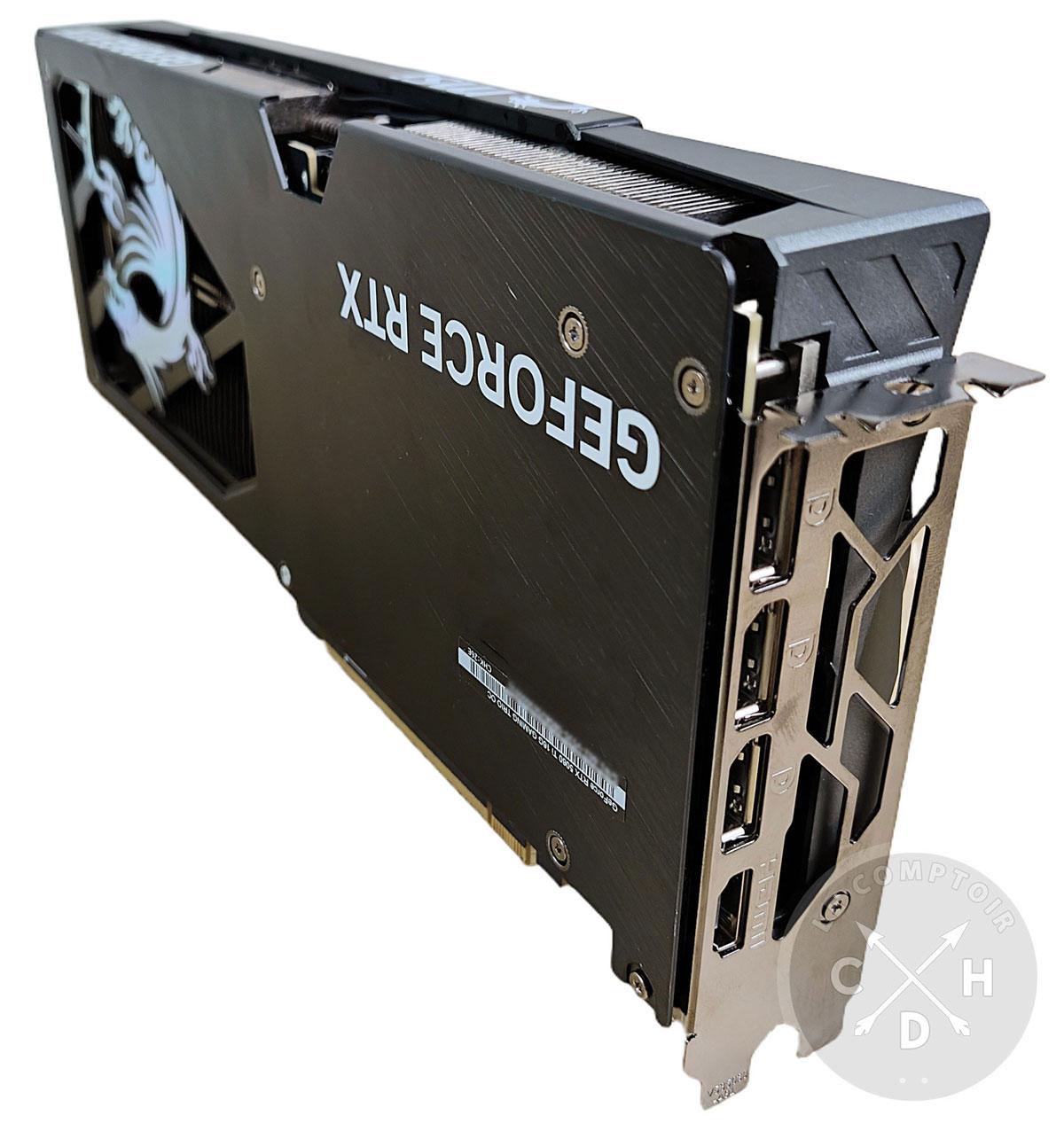 msi rtx 5060ti gaming trio oc./ pcie bracket [cliquer pour agrandir]