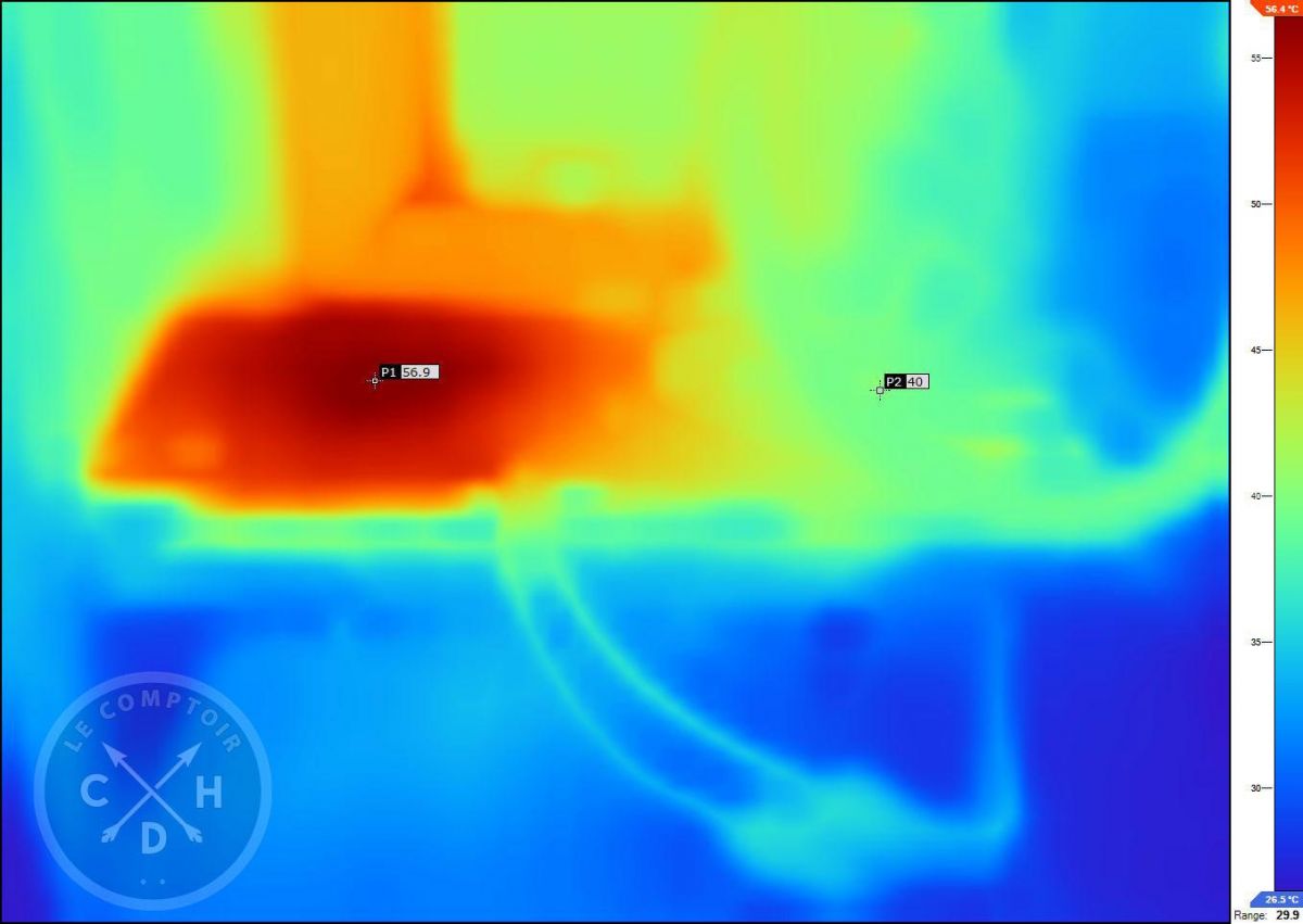 msi rtx 5060ti gaming trio oc./ IR load [cliquer pour agrandir]