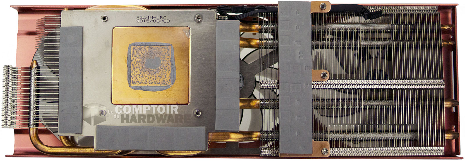 Gainward GTX 980 Ti Phoenix Golden Sample radiateur