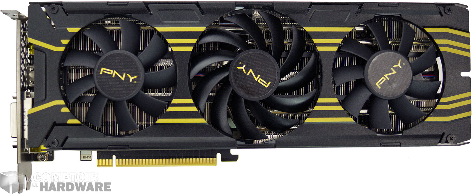 PNY GTX 980 Ti XLR8 OC face avant