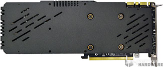 Zotac GTX 980 Ti AMP! face arrière [cliquer pour agrandir]