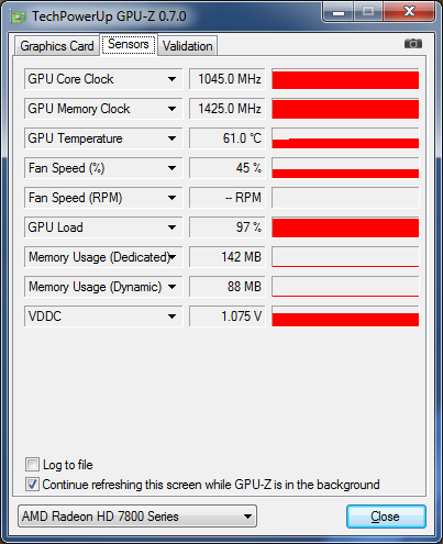 GPU-Z HIS HD 7850 IceQ X Turbo X overclockée