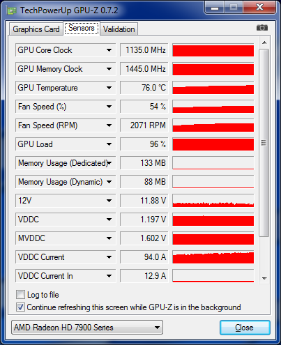 GPU-Z HIS HD 7950 IceQ Boost Clock overclockée