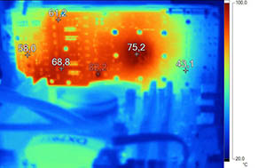 Imagerie Thermique Gigabyte GV-N770OC-2GD en charge  [cliquer pour agrandir]