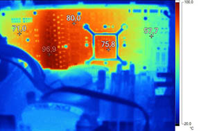 Imagerie Thermique Gainward GTX 780 Phantom en charge  [cliquer pour agrandir]