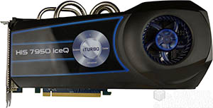 HIS RADEON HD 7950 IceQ Boost Clock : face avant [cliquer pour agrandir]