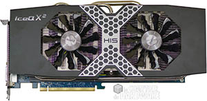 HIS RADEON HD 7970 IceX² GHz Edition : face avant [cliquer pour agrandir]