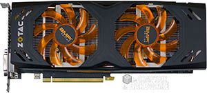 Zotac GTX 680 AMP! : face avant [cliquer pour agrandir]