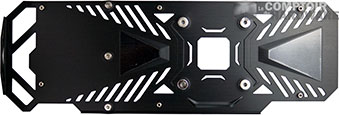 Gigabyte GTX 980 G1 Gaming : backplate [cliquer pour agrandir]