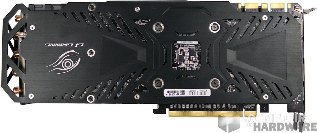 Gigabyte GTX 980 G1 Gaming : face arrière