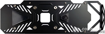 Gigabyte GTX 970 G1 Gaming : backplate [cliquer pour agrandir]