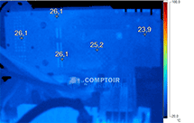 Imagerie Thermique KFA2 GTX 980 HOF au repos [cliquer pour agrandir]