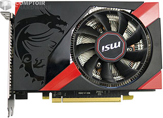 MSI N760 ITX : face avant [cliquer pour agrandir]