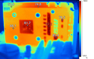 Imagerie Thermique MSI N760 ITX en charge [cliquer pour agrandir]