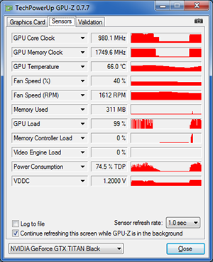 GPU-Z Asus Titan Black Boost Max DP [cliquer pour agrandir]