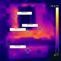 asus hd6970 directcu2 charge 3d thermographie ir [cliquer pour agrandir]