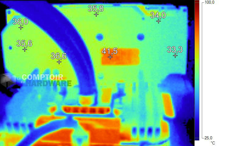 Image Thermique KFA² GTX 1080 Exoc Sniper au repos