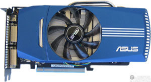 Asus GTX 460 1 Go recto [cliquer pour agrandir]