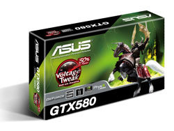 Asus GTX 580 boite