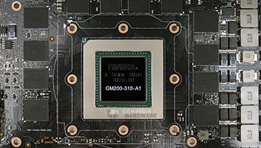 GPU et GDDR5 GTX 980 Ti [cliquer pour agrandir]