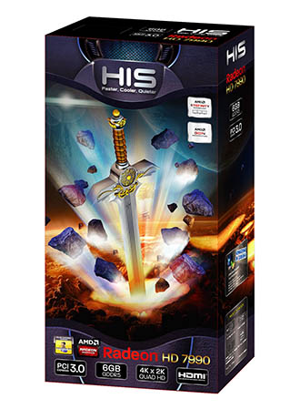 Boite HIS HD 7990